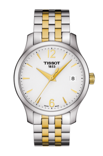 Tissot Tradition Lady Stainless Steel - Yellow Gold / Silver / Bracelet